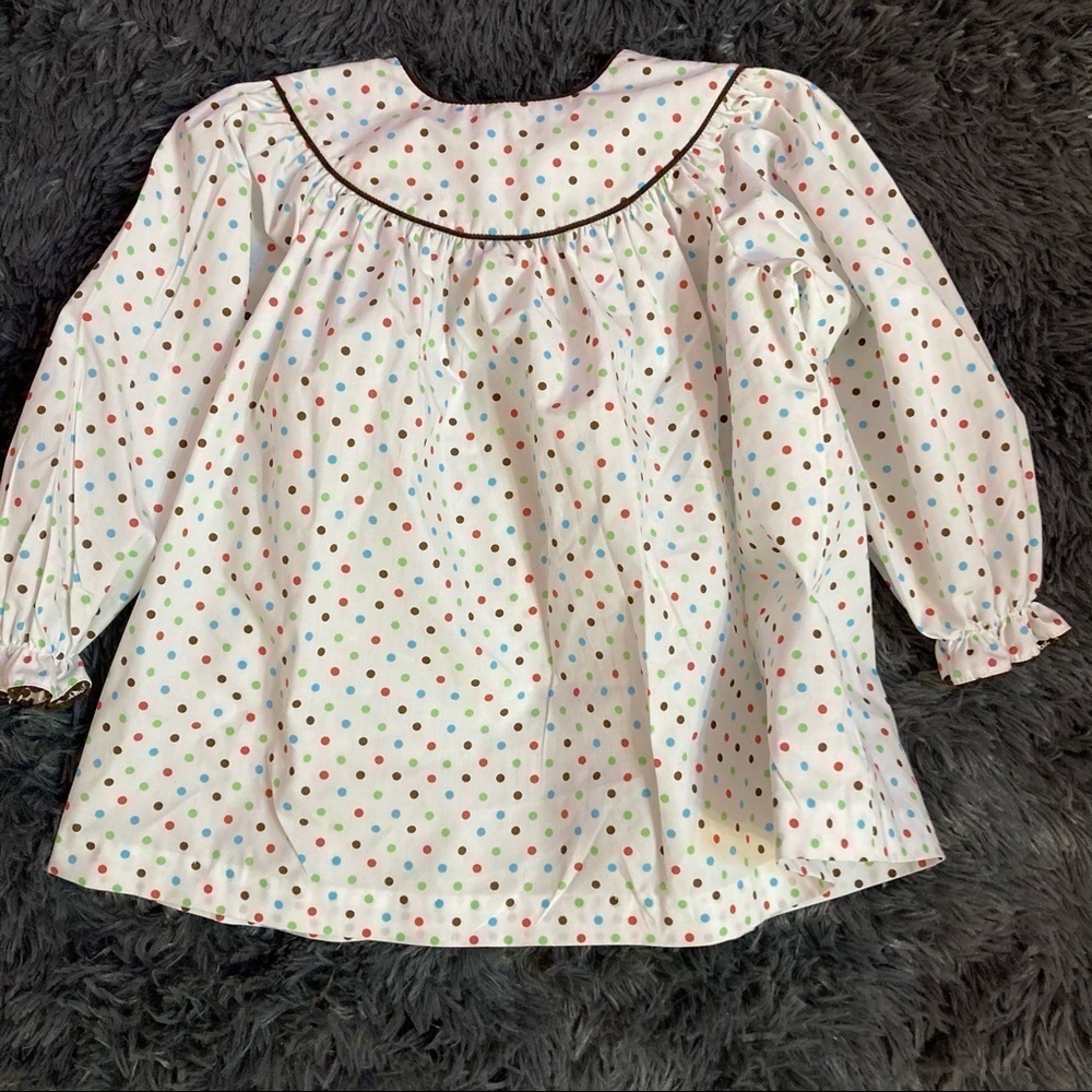 Kelly’s Kids Polka Dot Blouse